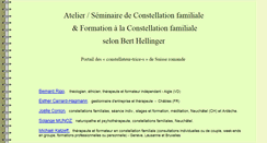Desktop Screenshot of constellation-familiale.ch